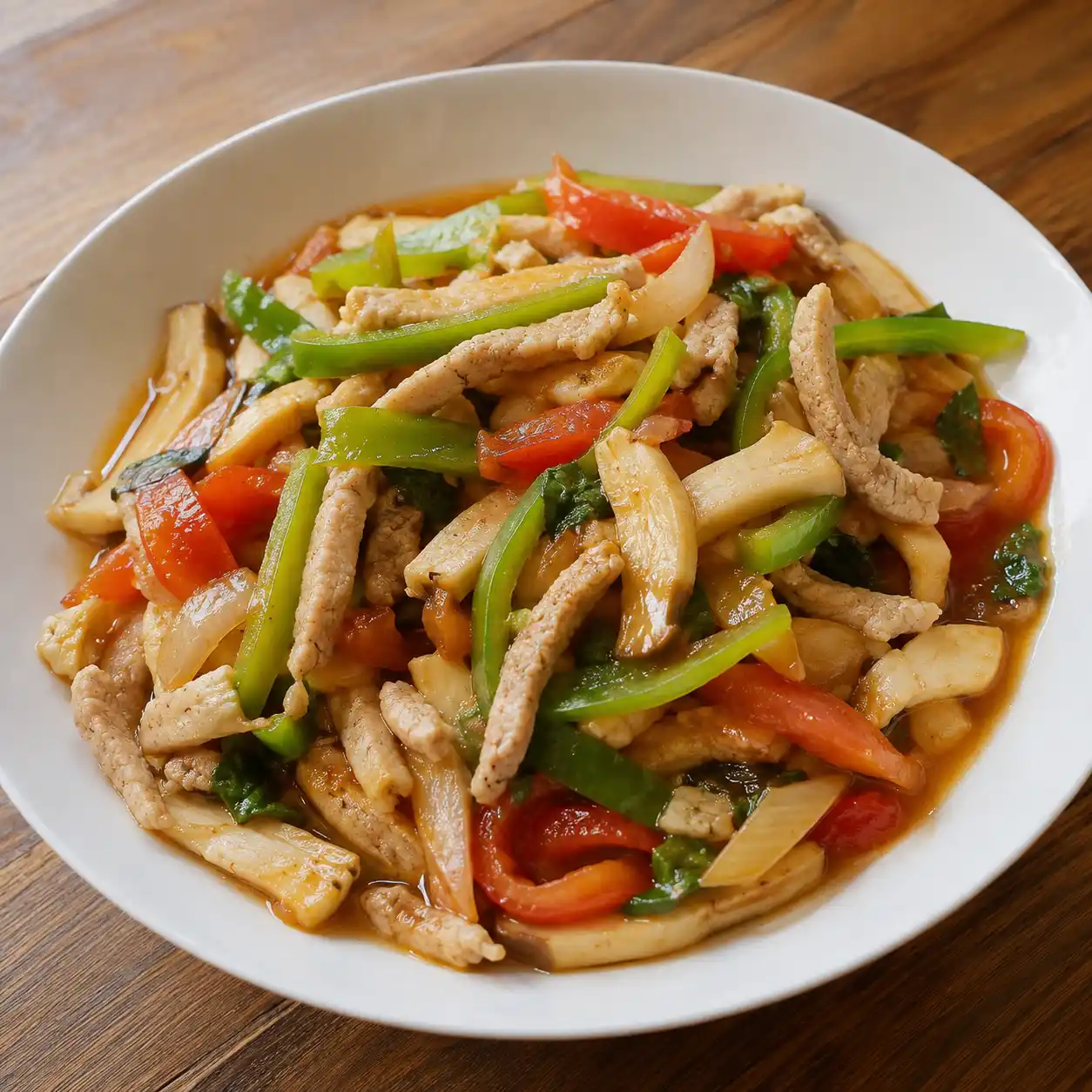 無糖糖醋瘦肉絲