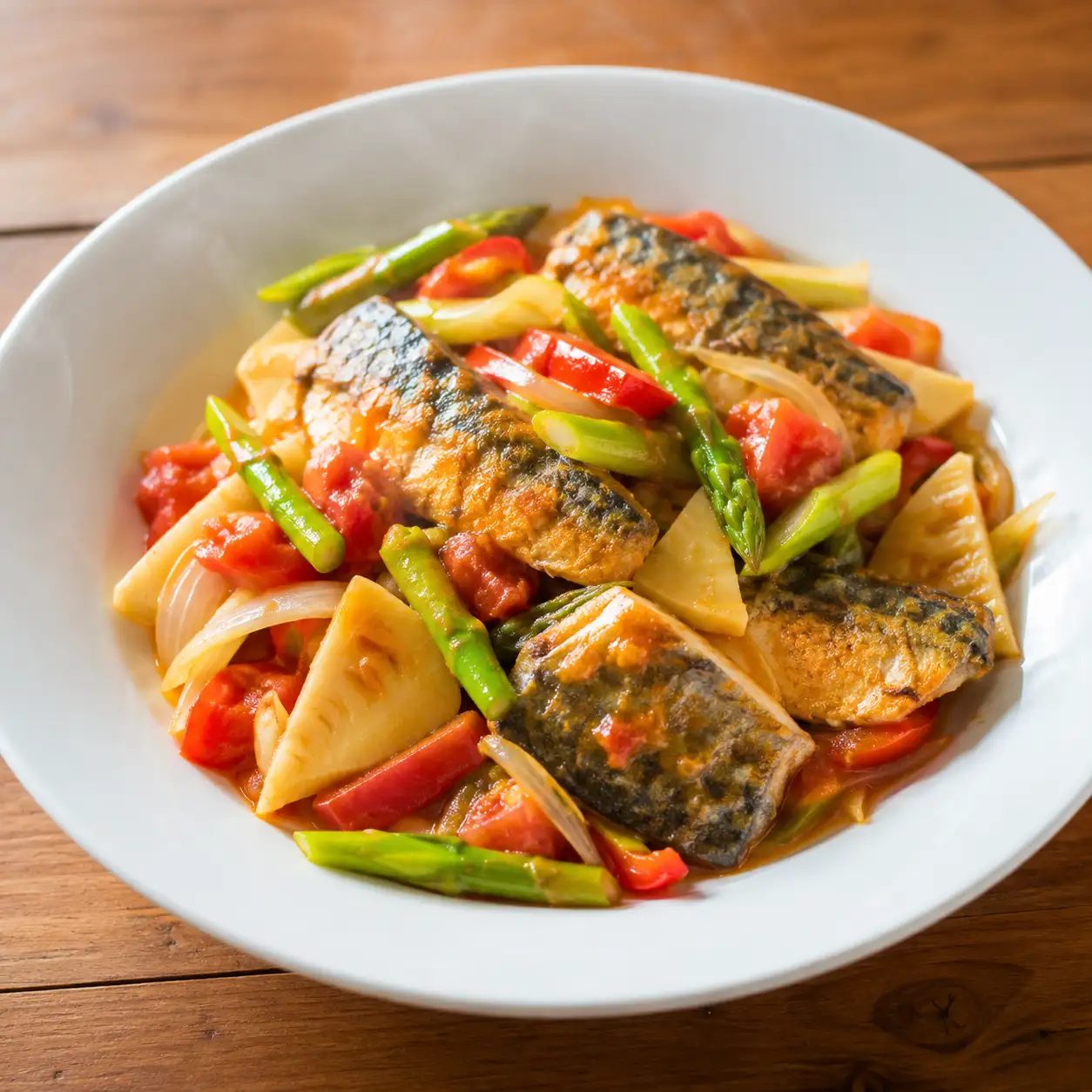 無糖糖醋鯖魚竹筍