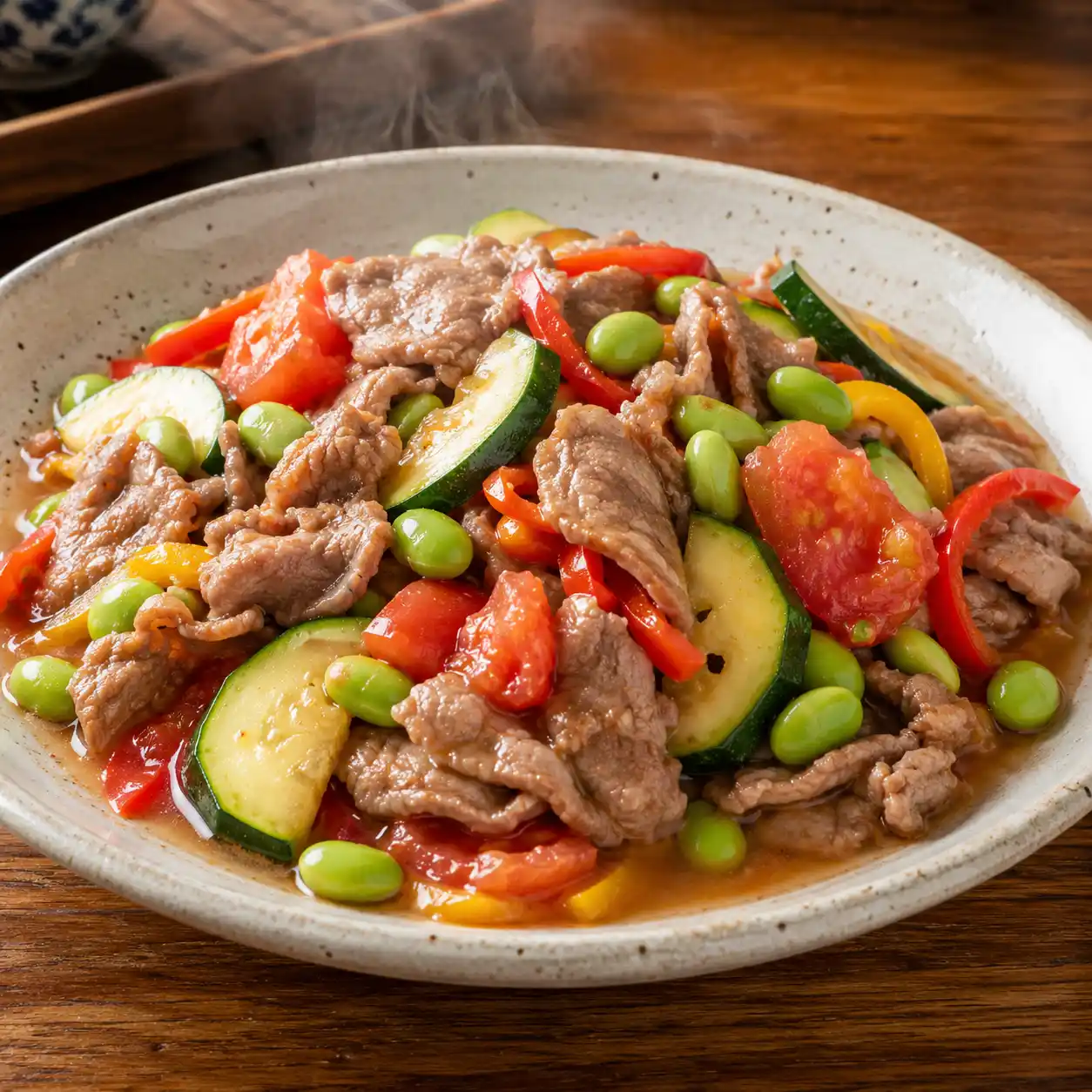 無糖糖醋羊肉片毛豆