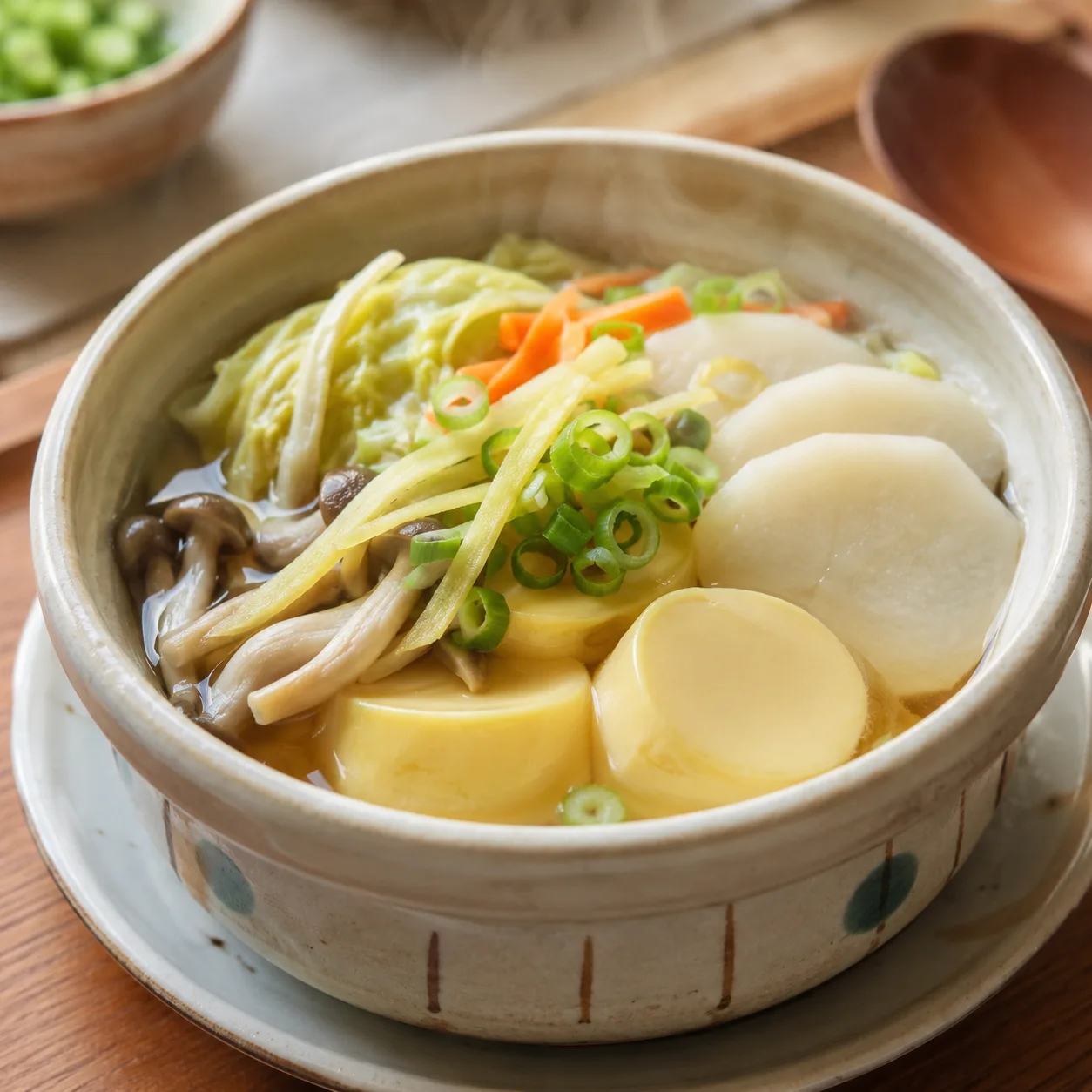 蛋豆腐山藥蒸盅