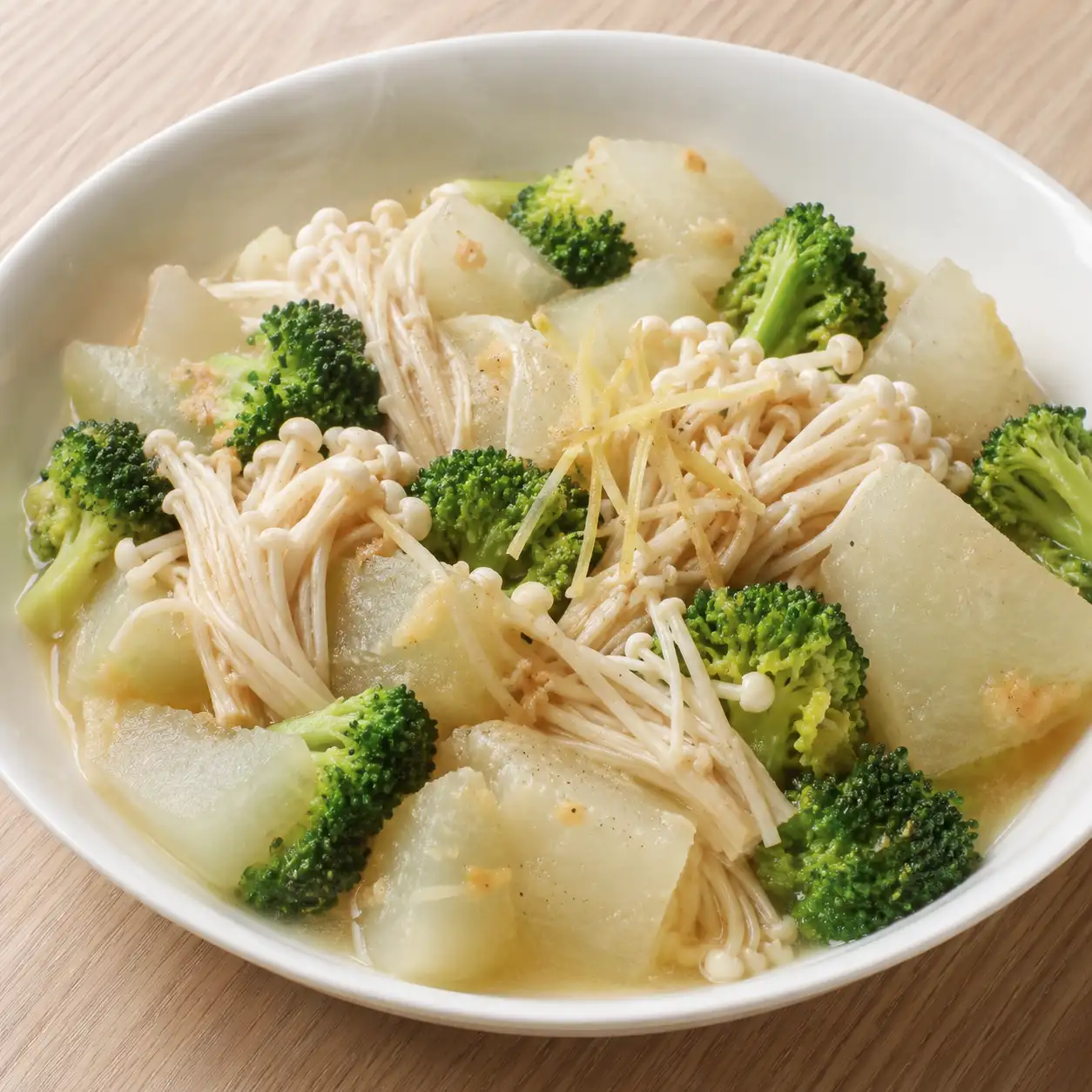 味噌蒸金針菇