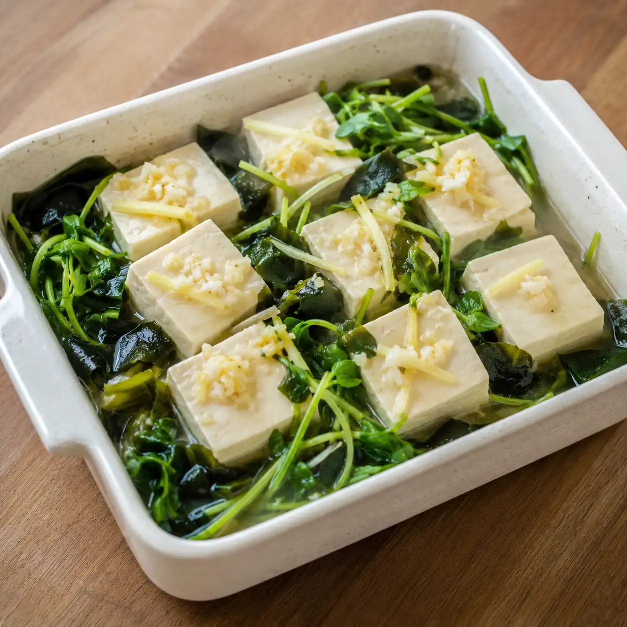 味噌板豆腐蒸盒
