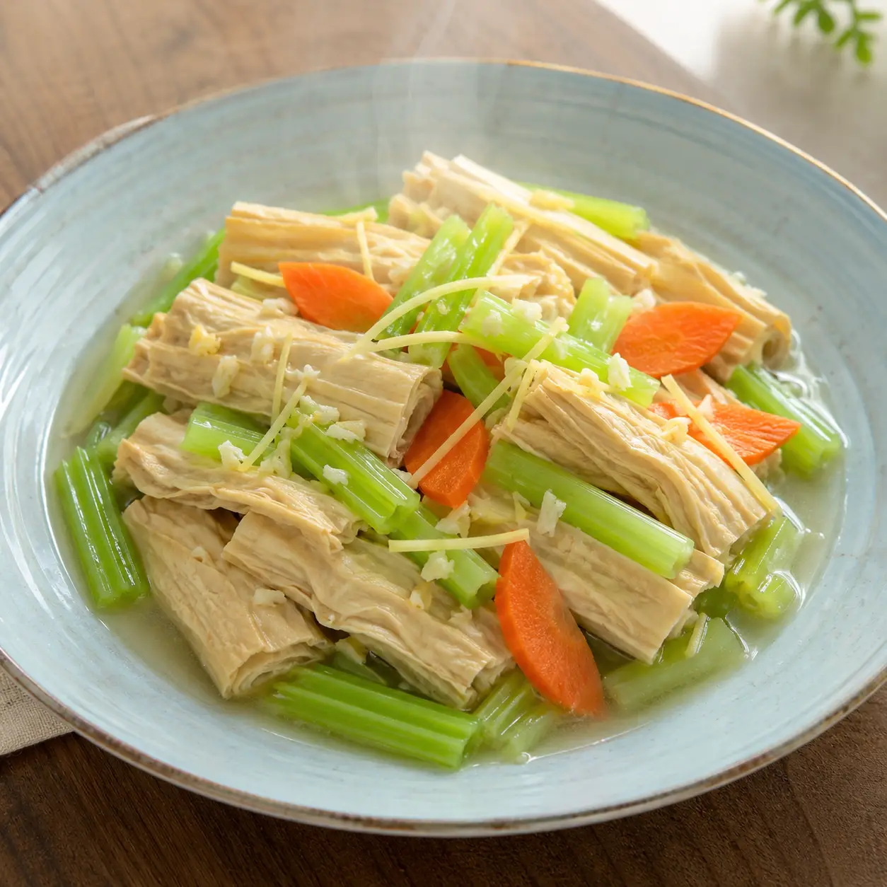 味噌蒸豆包