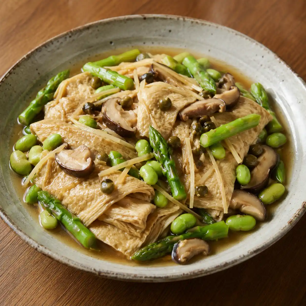 樹子豆皮毛豆燒