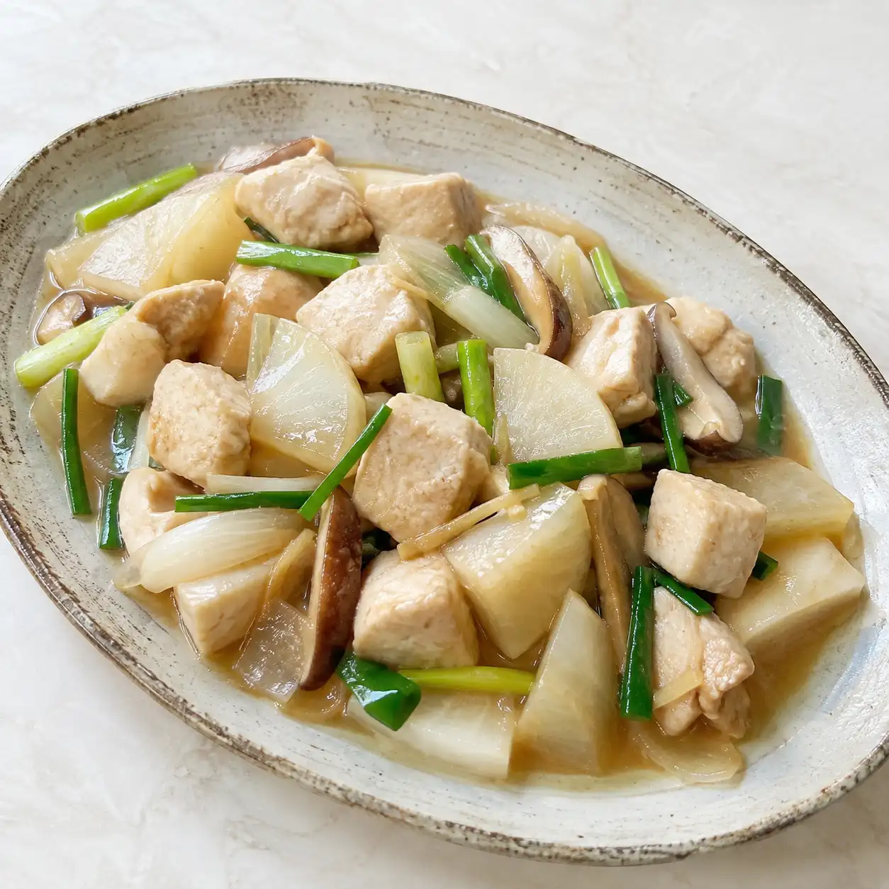味噌醬燒雞丁
