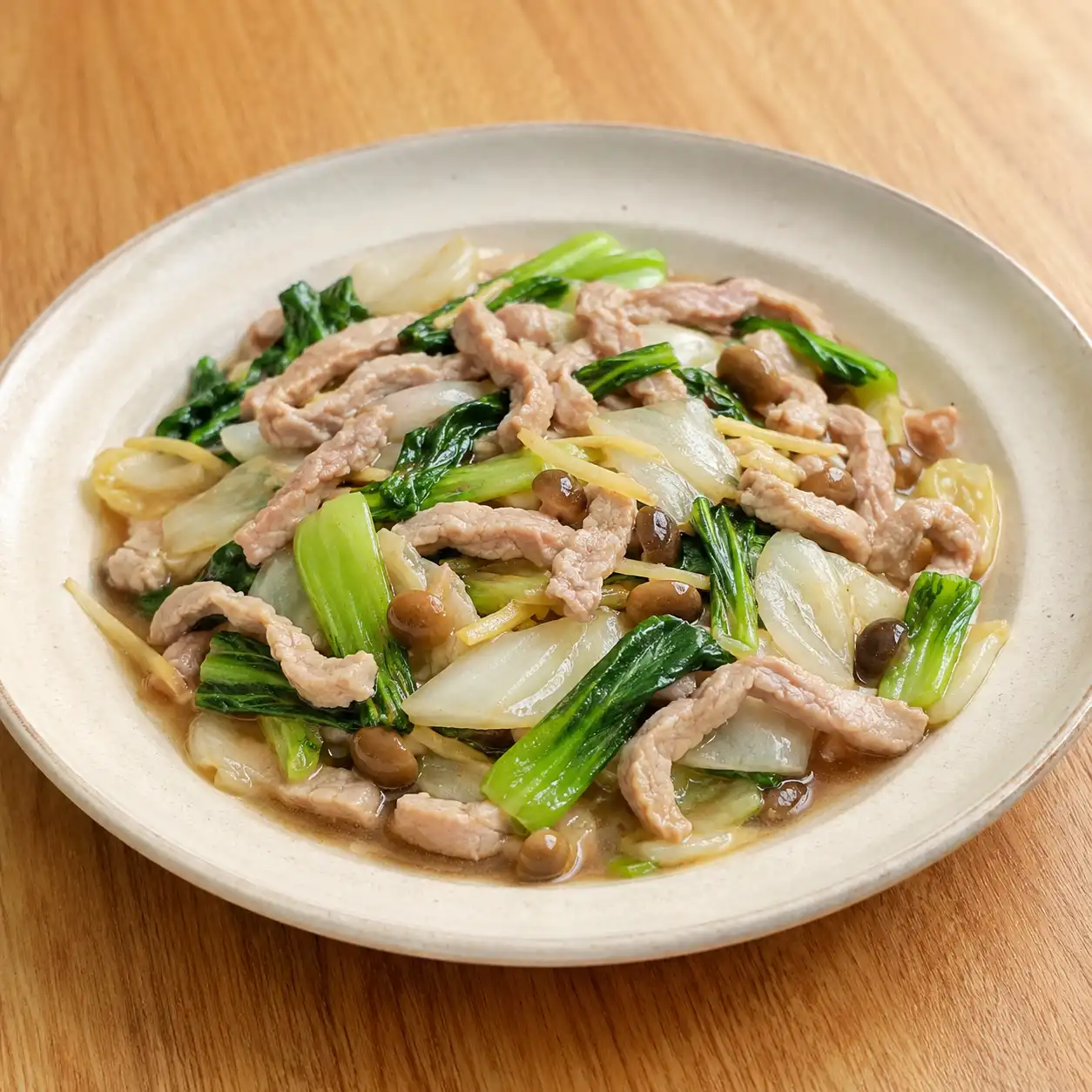樹子醬燒瘦肉絲