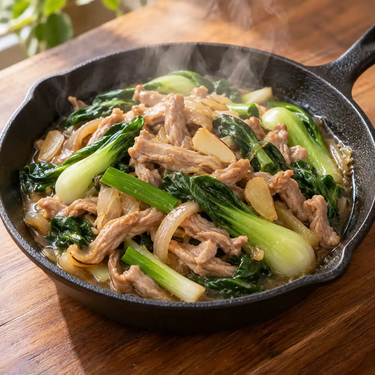 梅香醬燒瘦肉絲
