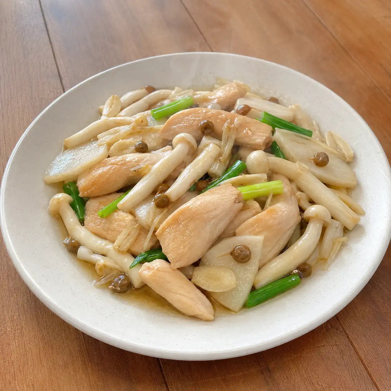 樹子醬燒雞柳