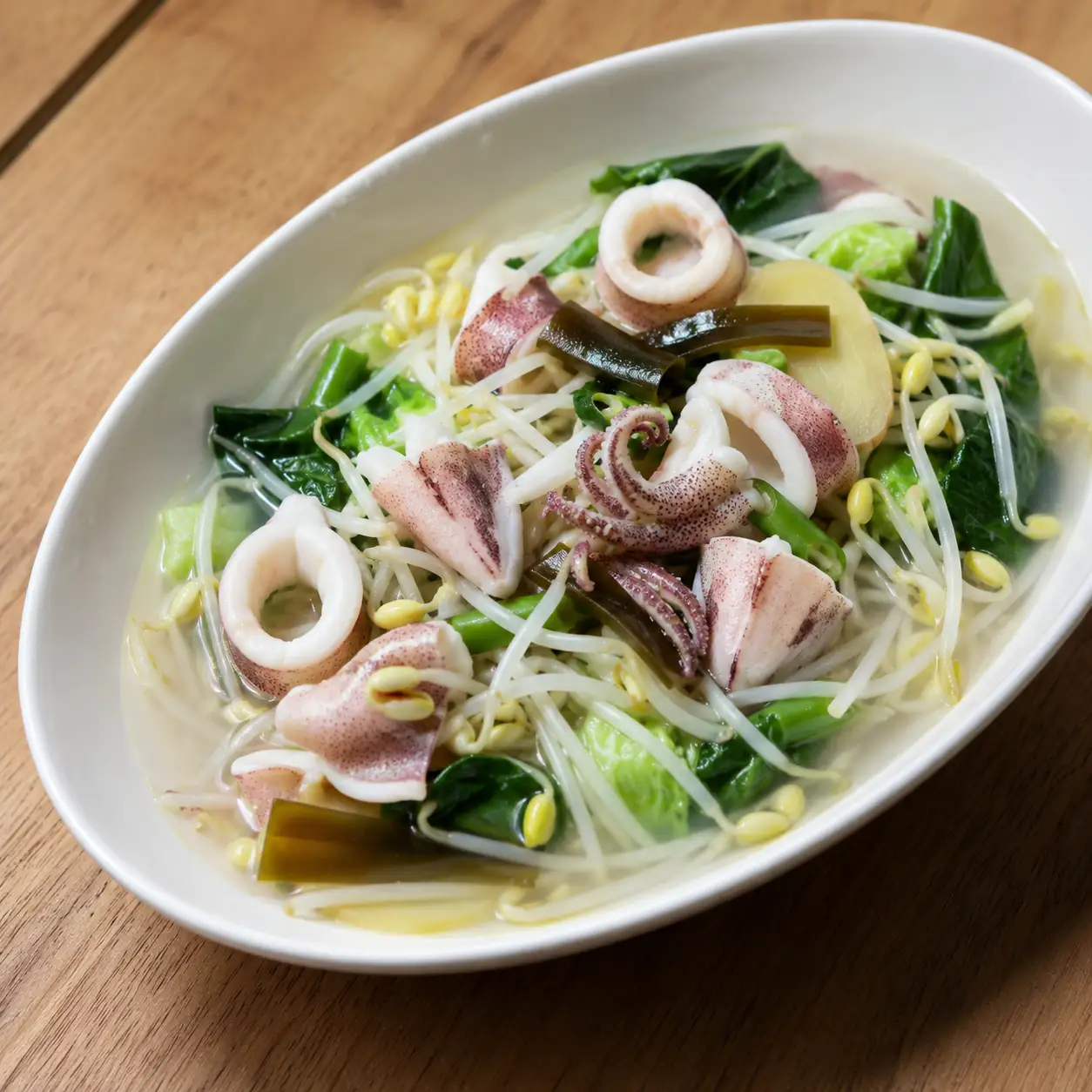 清滷透抽黃豆芽