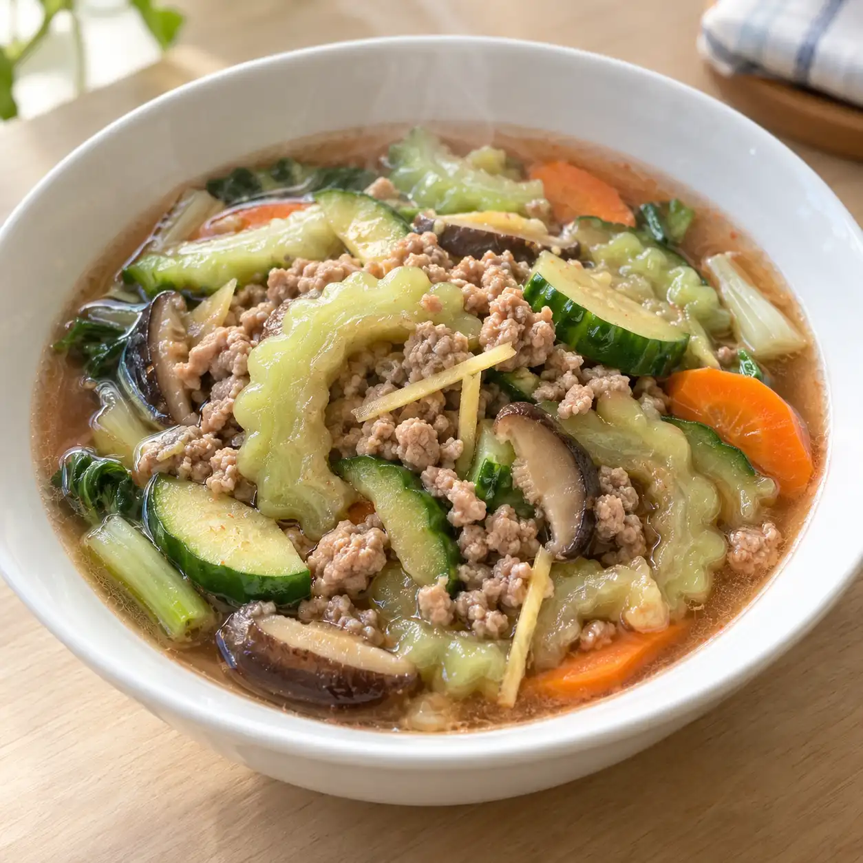 清滷瘦絞肉苦瓜