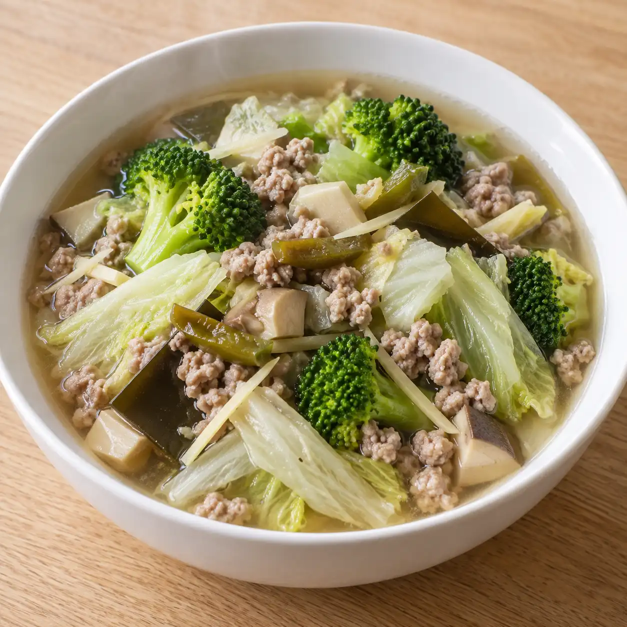 清滷瘦絞肉青花菜