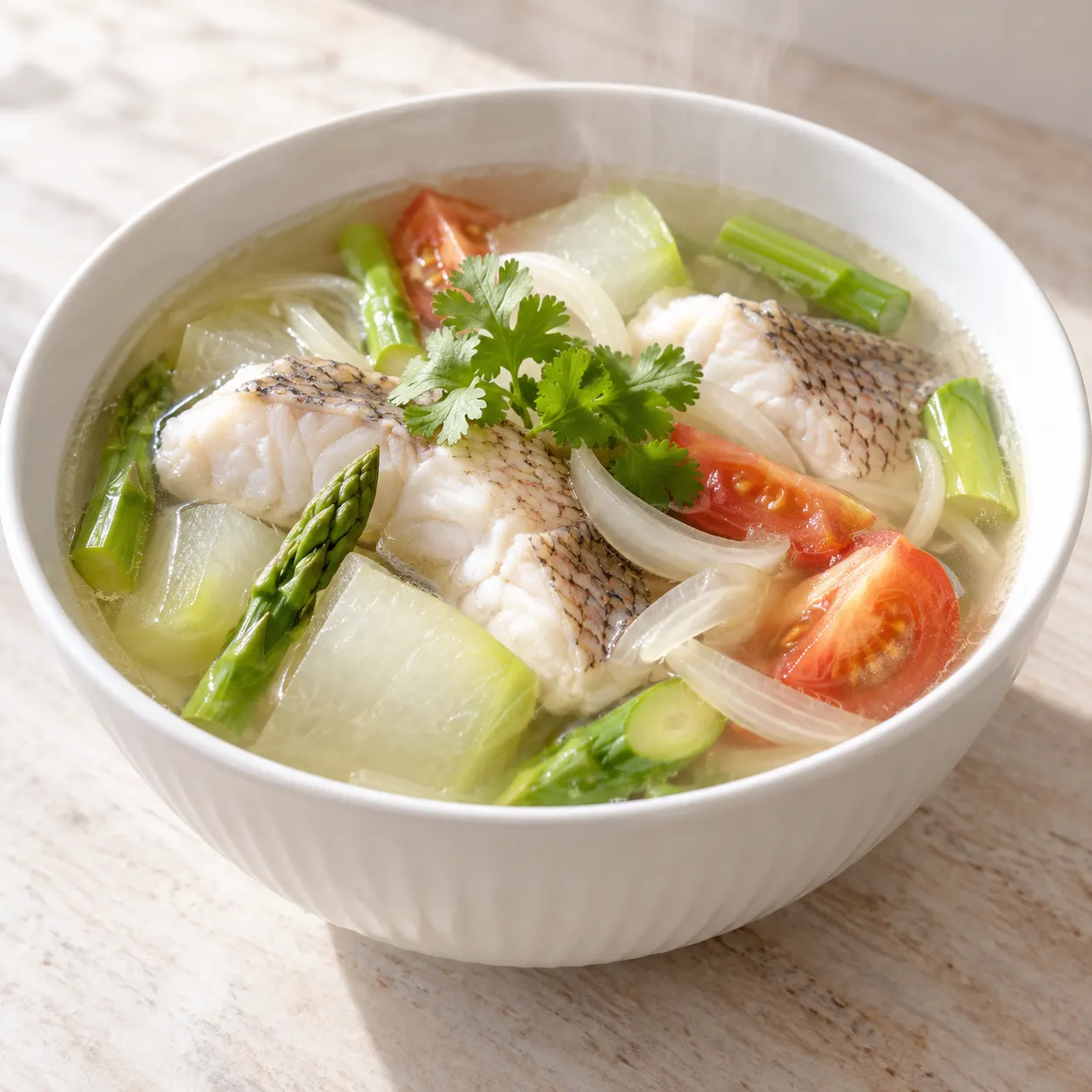 鯛魚冬瓜清湯