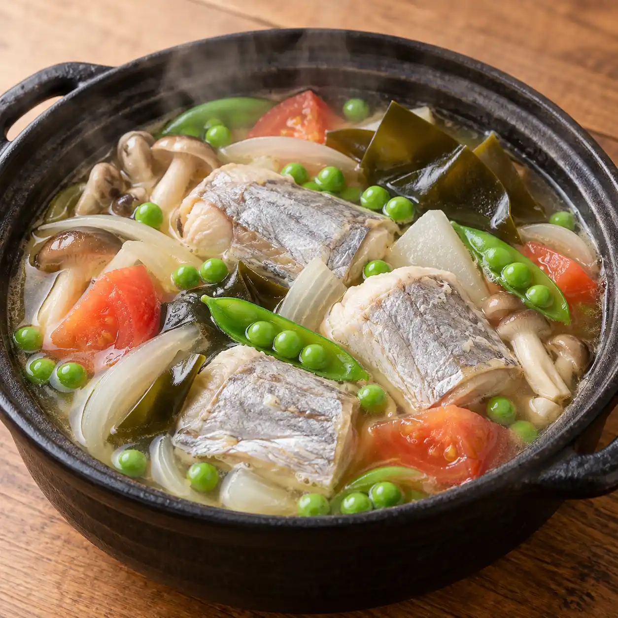 白帶魚豌豆昆布鍋