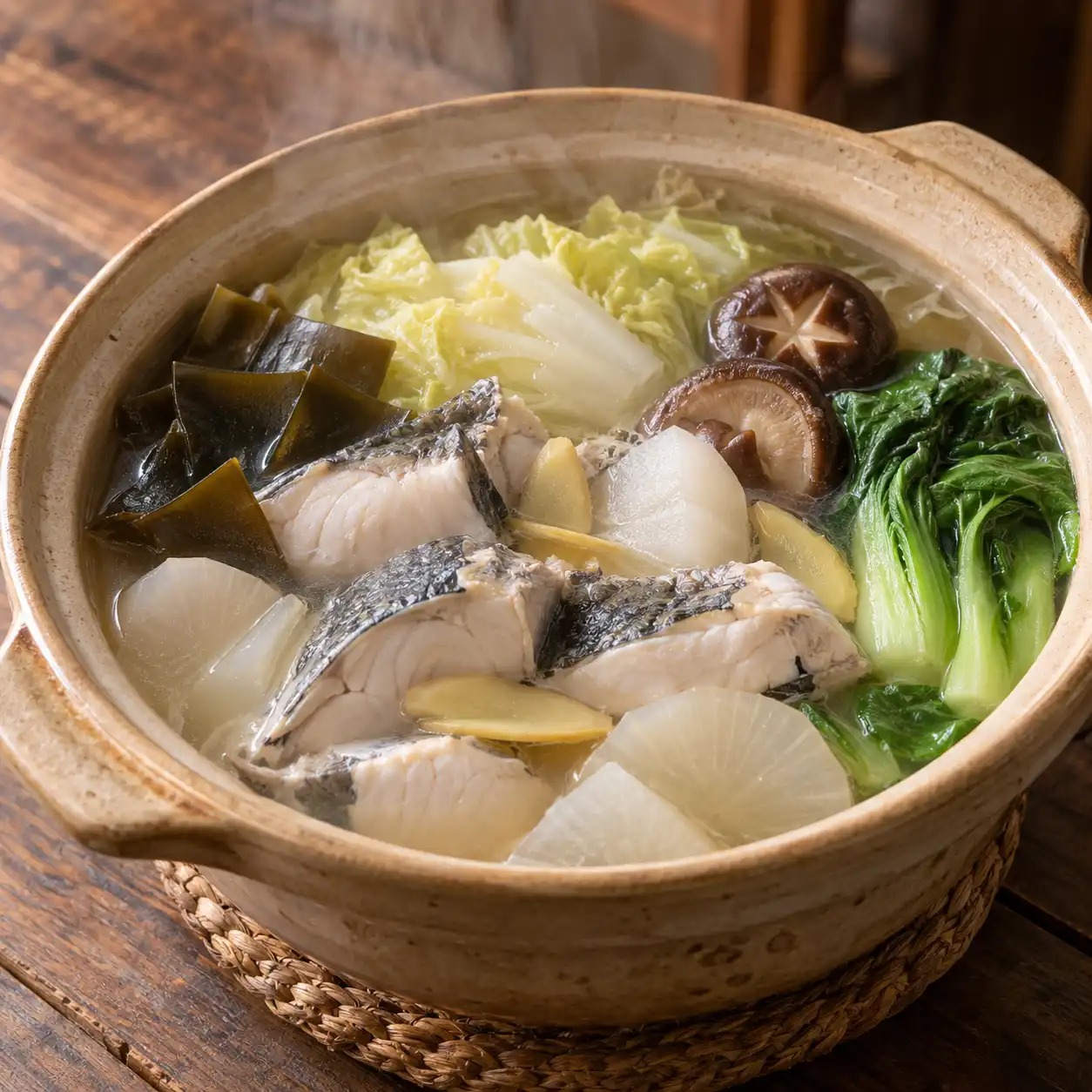虱目魚大白菜昆布鍋