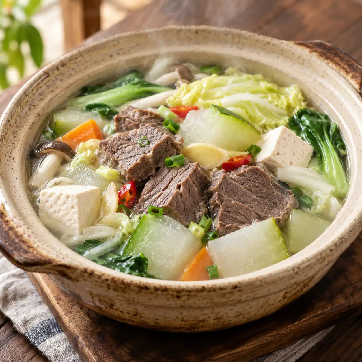 牛腱冬瓜砂鍋