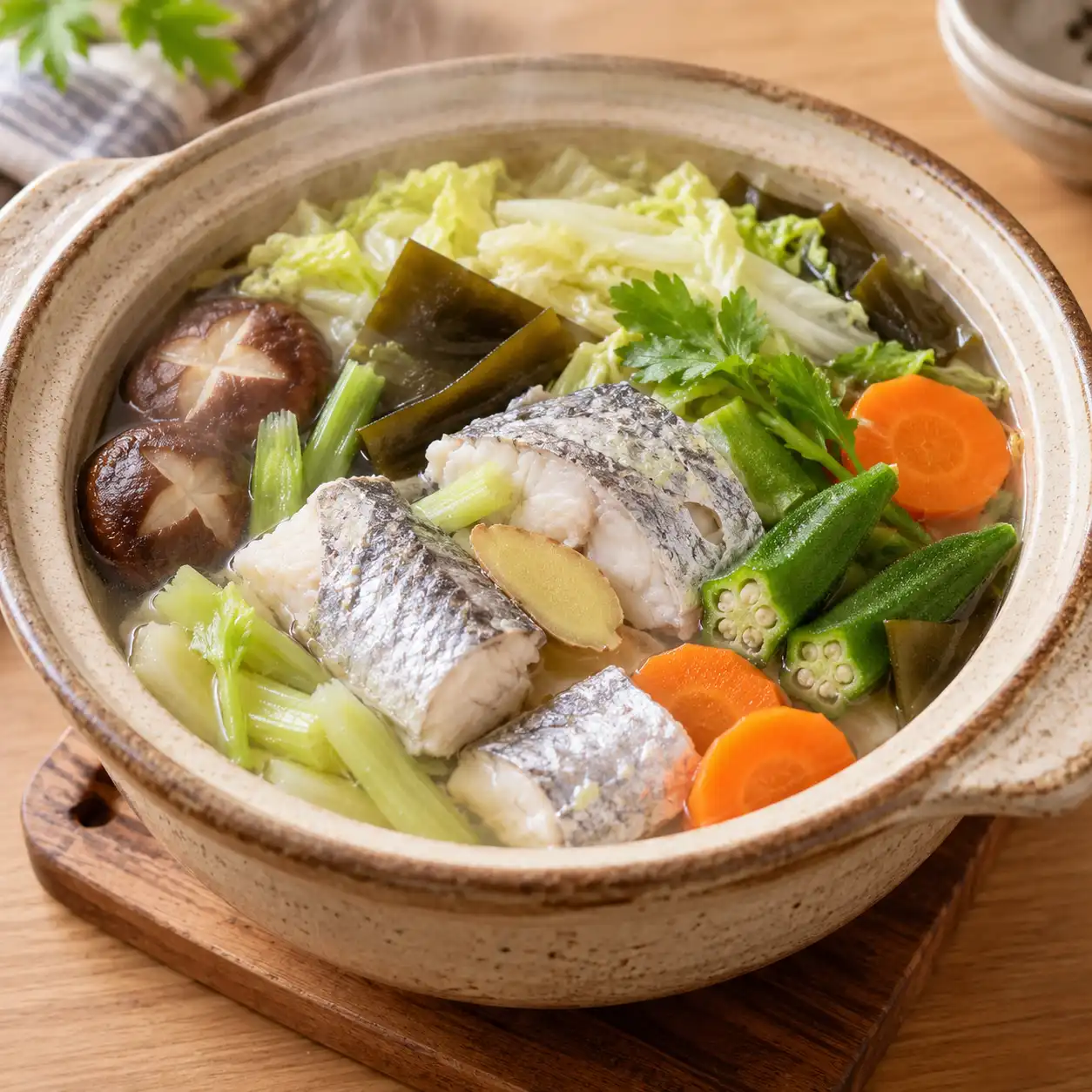 昆布白帶魚紅蘿蔔鍋