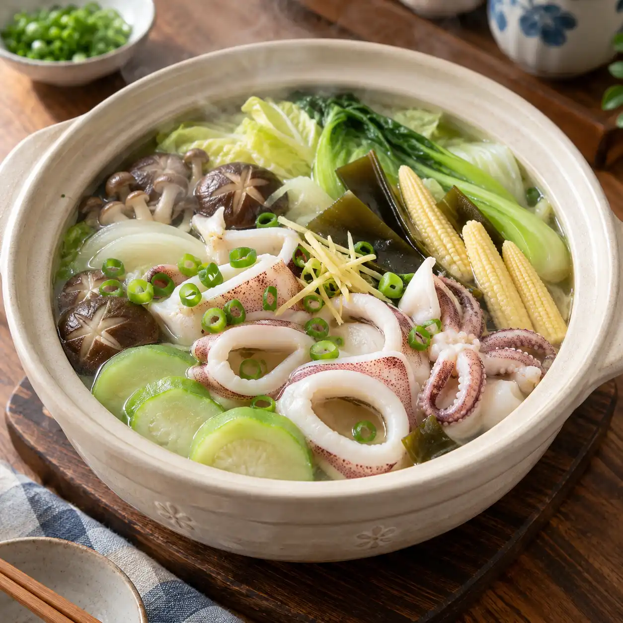 中卷玉米筍昆布鍋