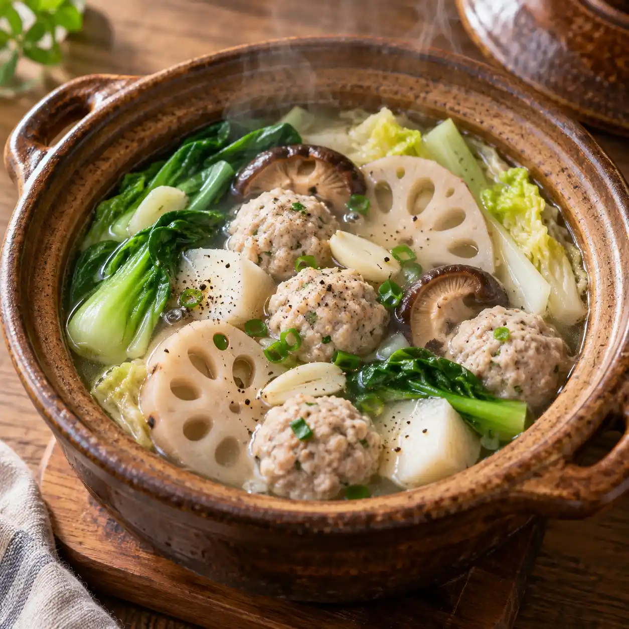 瘦絞肉山藥砂鍋