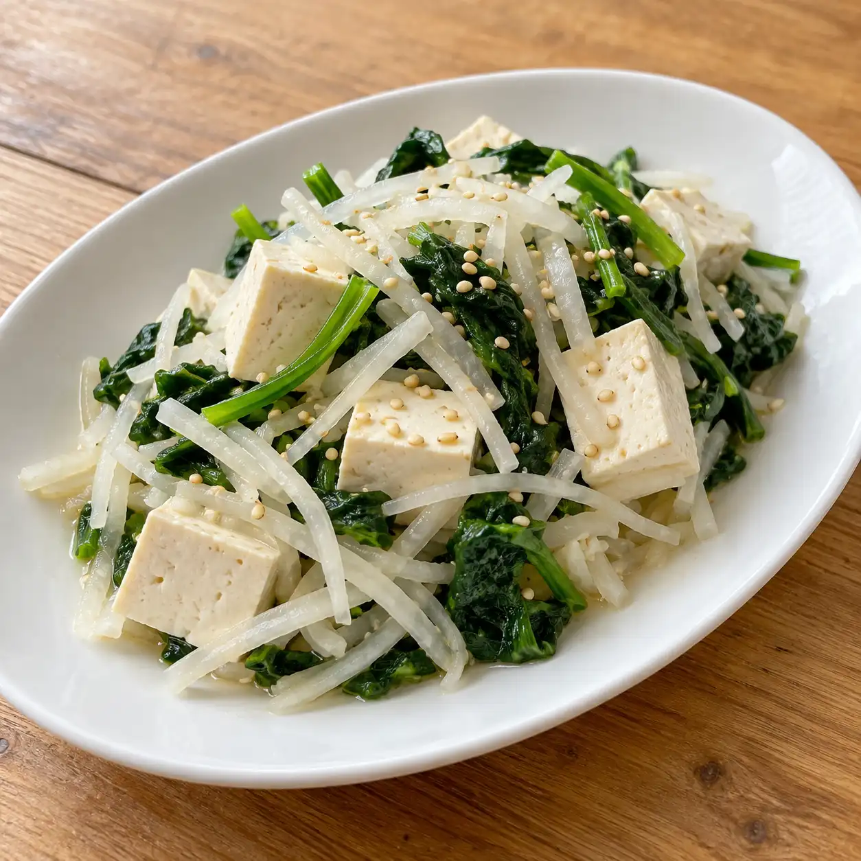 板豆腐白蘿蔔涼拌