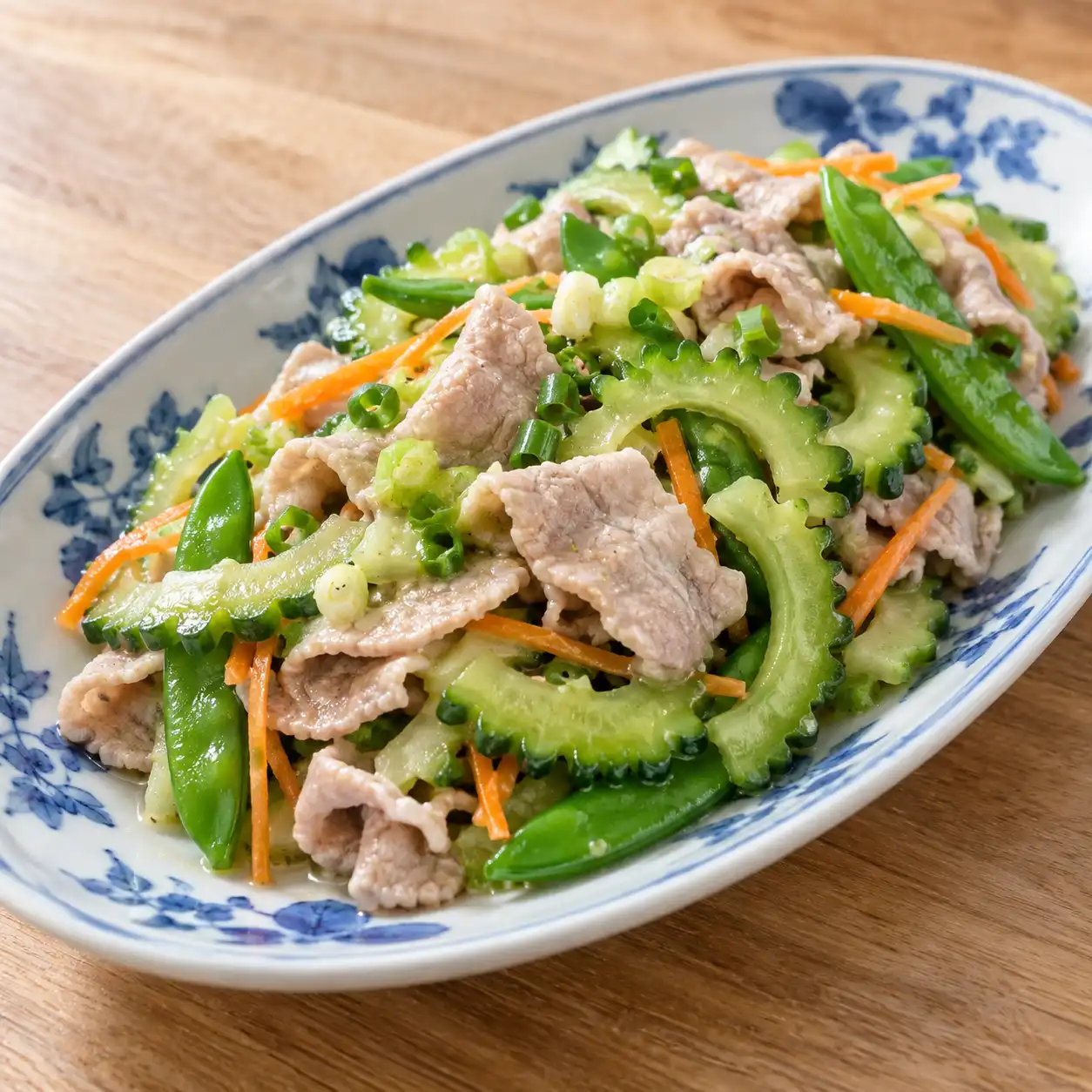 豬肉片苦瓜冷盤