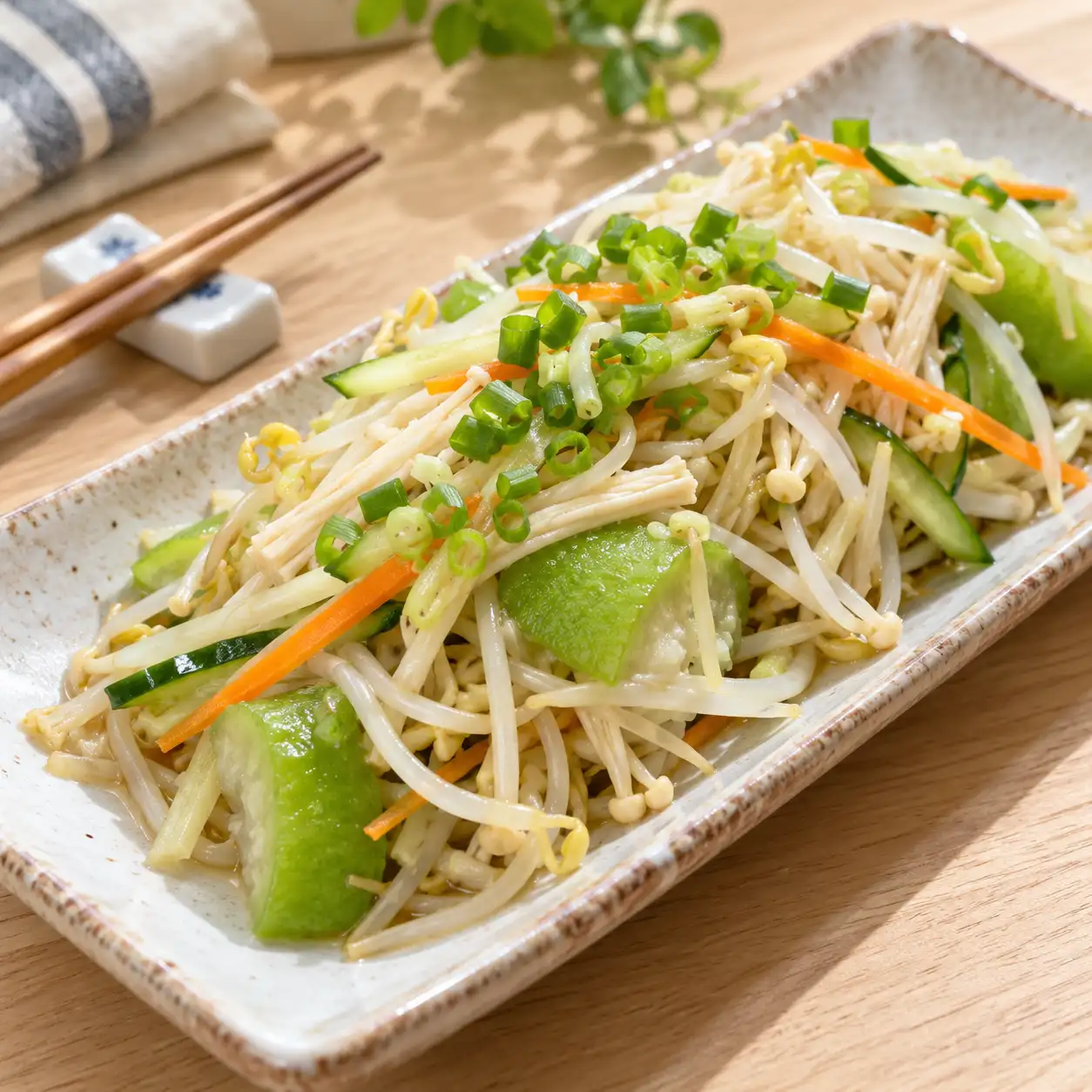 金針菇綠豆芽冷盤