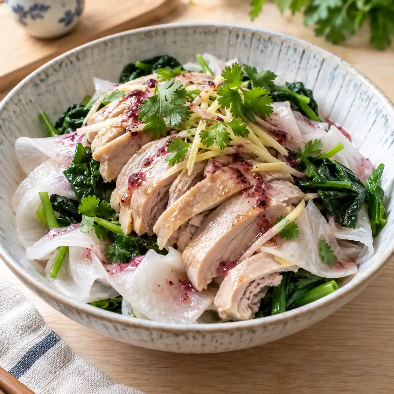 雞腿白蘿蔔涼拌