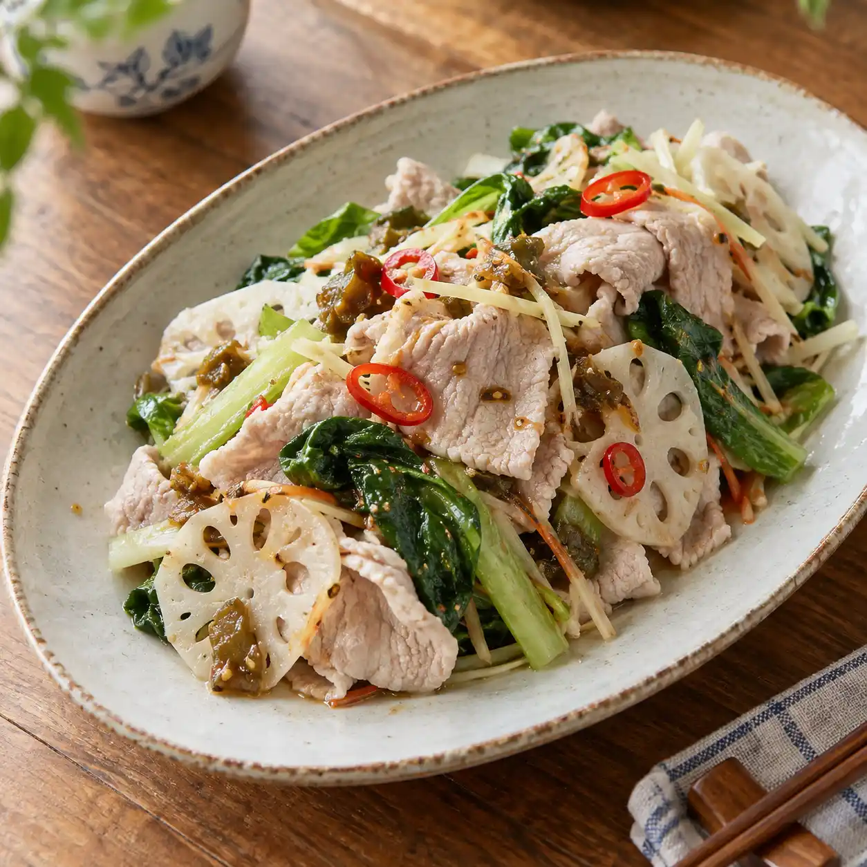 梅香涼拌豬肉片