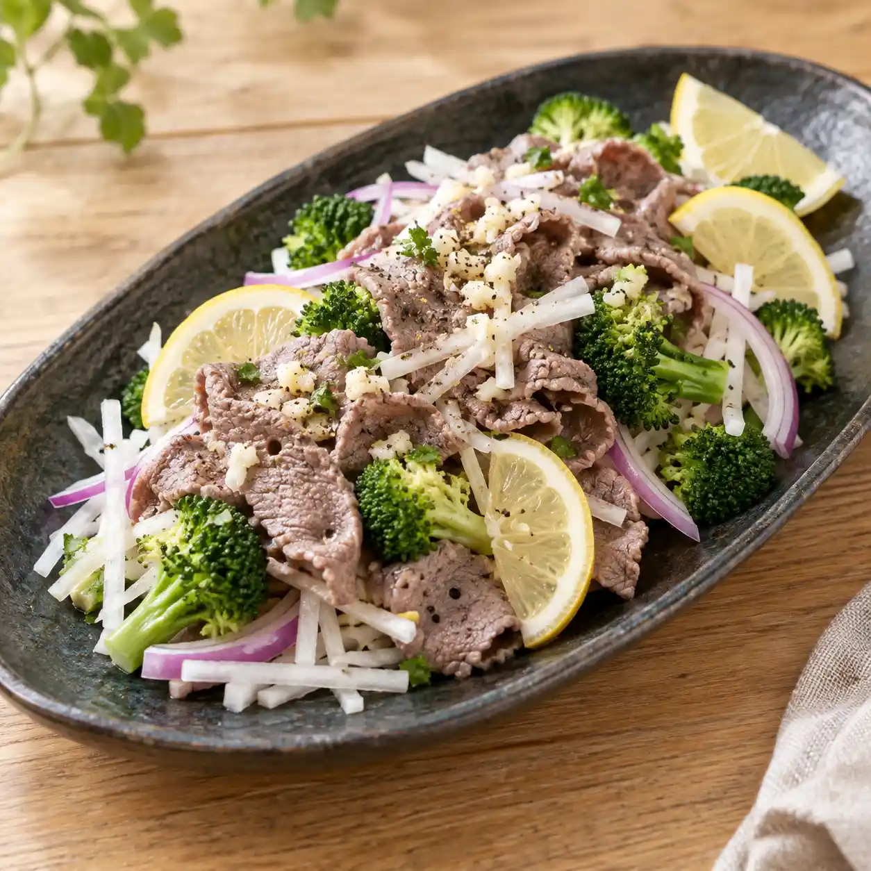 檸香涼拌牛肉片